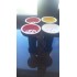 Чаша 2x2 Hookah Flat Turtle Red Yellow White