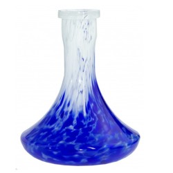 Колба для Кальяну Craft Біло-синя крихта