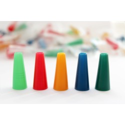 Одноразовий кольоровий мундштук Конус