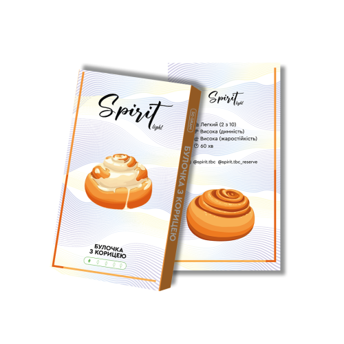 Табак Spirit Light Булочка с корицей 50 гр