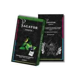 Безникотиновая смесь Bagator Feijoa & Blackcurrant (Фейхоа Черная Смородина) 50 гр