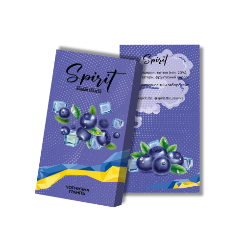 Табак Spirit Черничная Гранита 50 гр