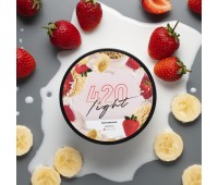 Табак 420 Light Line Мороженое Бананово-Клубничное 100 гр