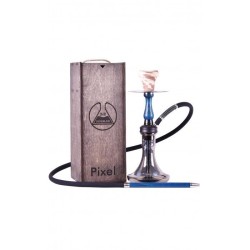 Кальян 2x2 Hookah Pixel Blue dark