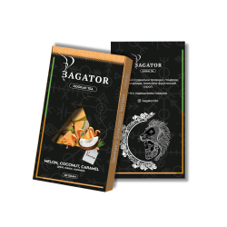Безникотиновая смесь Bagator Melon Coconut Caramel (Дыня Кокос Карамель) 50 гр