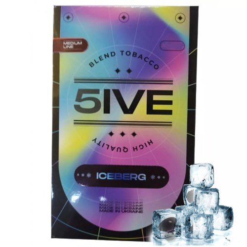 Табак 5IVE Medium Line Iceberg (Лютый Лед) 250 гр