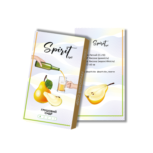 Табак Spirit Light Грушевый сидр 50 гр