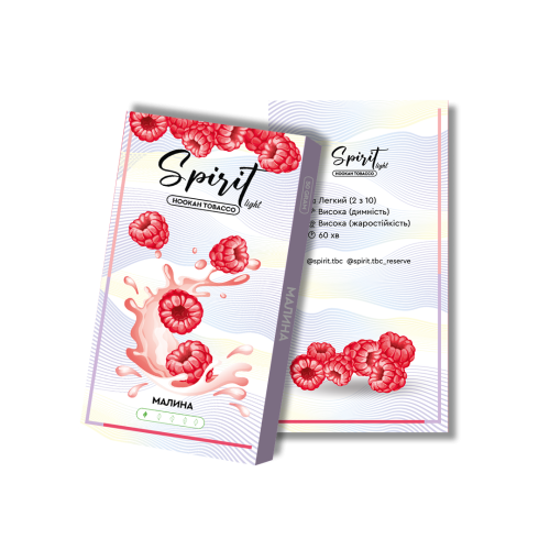 Табак Spirit Light Малина 50 гр