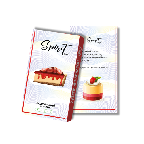 Табак Spirit Light Клубничный чизкейк 50 гр