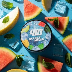 Табак 420 Double Melon (Дыня, Арбуз, Мята, Лед) 100 гр