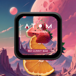 Табак Atom Red Gummy Bear 100 гр