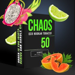 Табак Chaos Sensei (Лайм Папайя Драгонфрут) 50 гр 