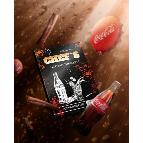 Табак Chefs Cinnamon Coke (Кола с корицей) 40 гр