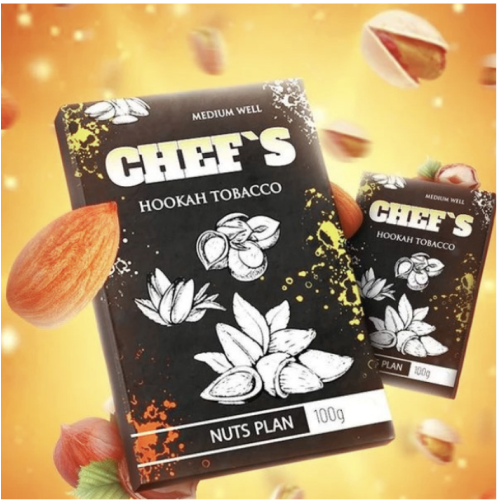 Табак Chefs Nuts Plan (Ореховый Марципан) 40 гр