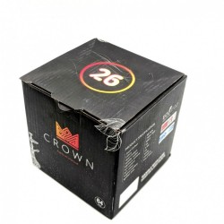 Уголь кокосовый Crown 26 (Краун) 64 кубика 1 кг