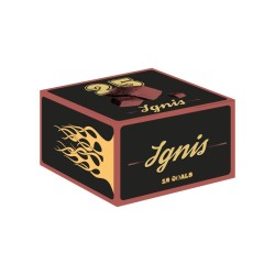 Уголь кокосовый Ignis (18 шт) 25х25 0,25 кг
